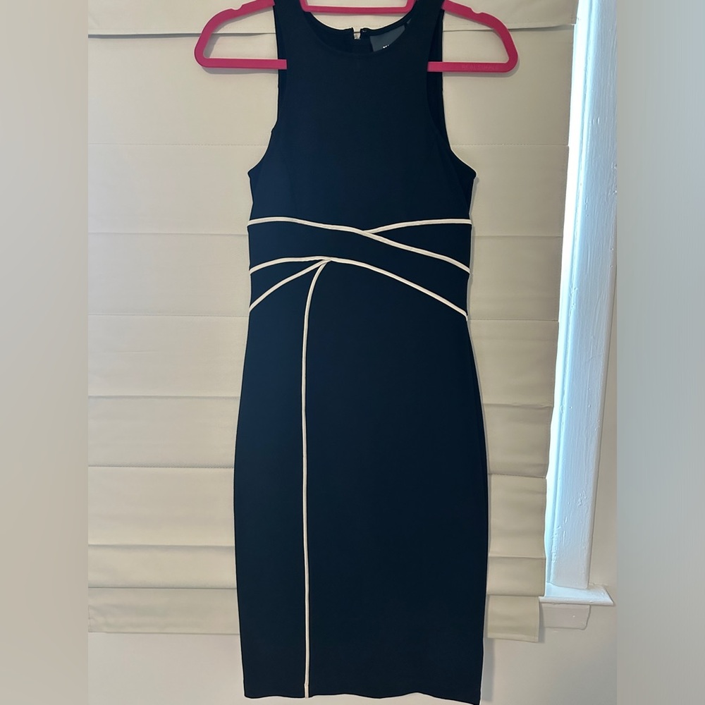 Like new Maeve black midi dress